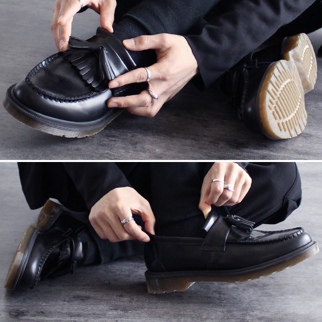 Dr martens ドクターマーチン ローファー ブーツ メンズ ラバーソール