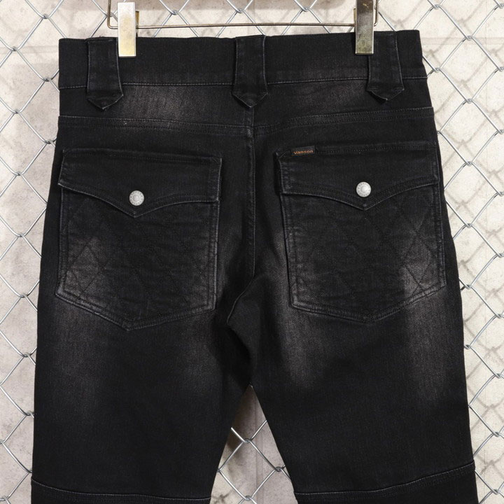 VANSON（バンソン） 72h限定P最大19倍!3/1pm23:59迄 バイカーズパンツ
