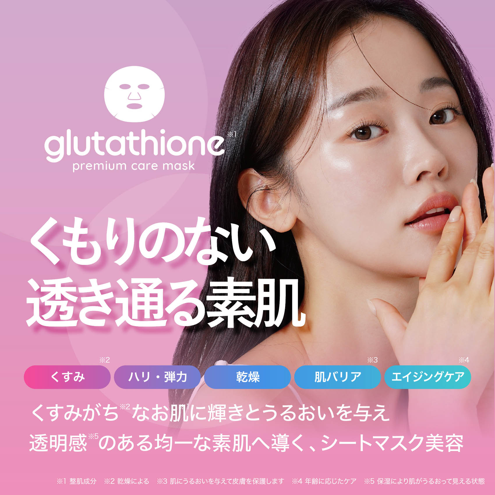 MDSKIN LABO グルタチオン シートマスク フェイスマスク アルブチン