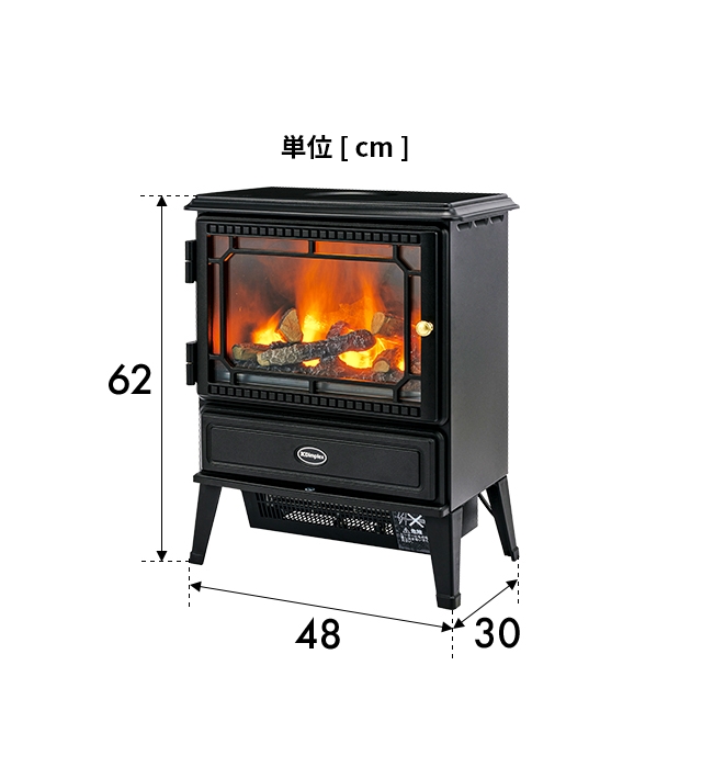 Dimplex（ディンプレックス） 選べる豪華特典 暖炉型 ファンヒーター