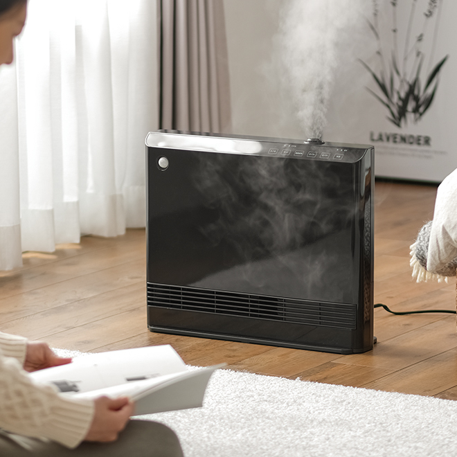 THREEUP（スリーアップ） ファンヒーター 加湿器 人感/室温センサー付