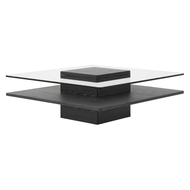 ARMONIA（アルモニア） センターテーブル ガラステーブル Karen 木製