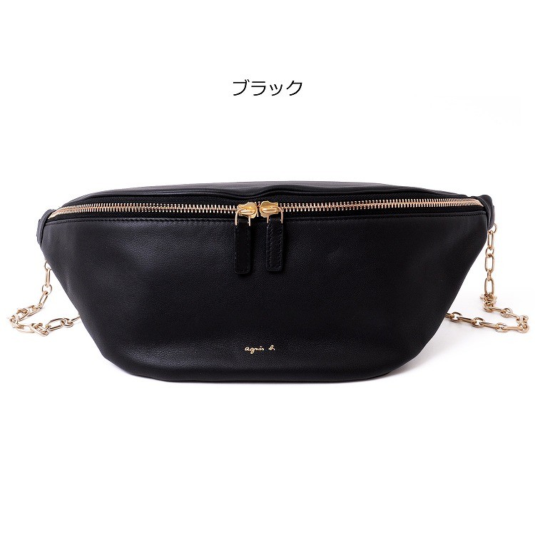 Qoo10] アニエスベー アニエスベー バッグ レザー ボディーバ
