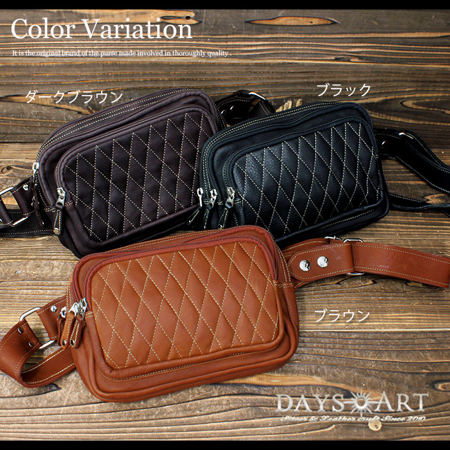 DAYSART（デイズアート） バッグ メンズ ボディバッグ 本革 レザー