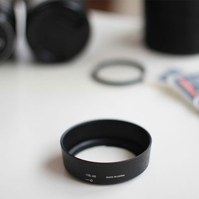 Nikon レンズフード HB-46 互換品 一眼レフ用交換レンズ AF-S DX