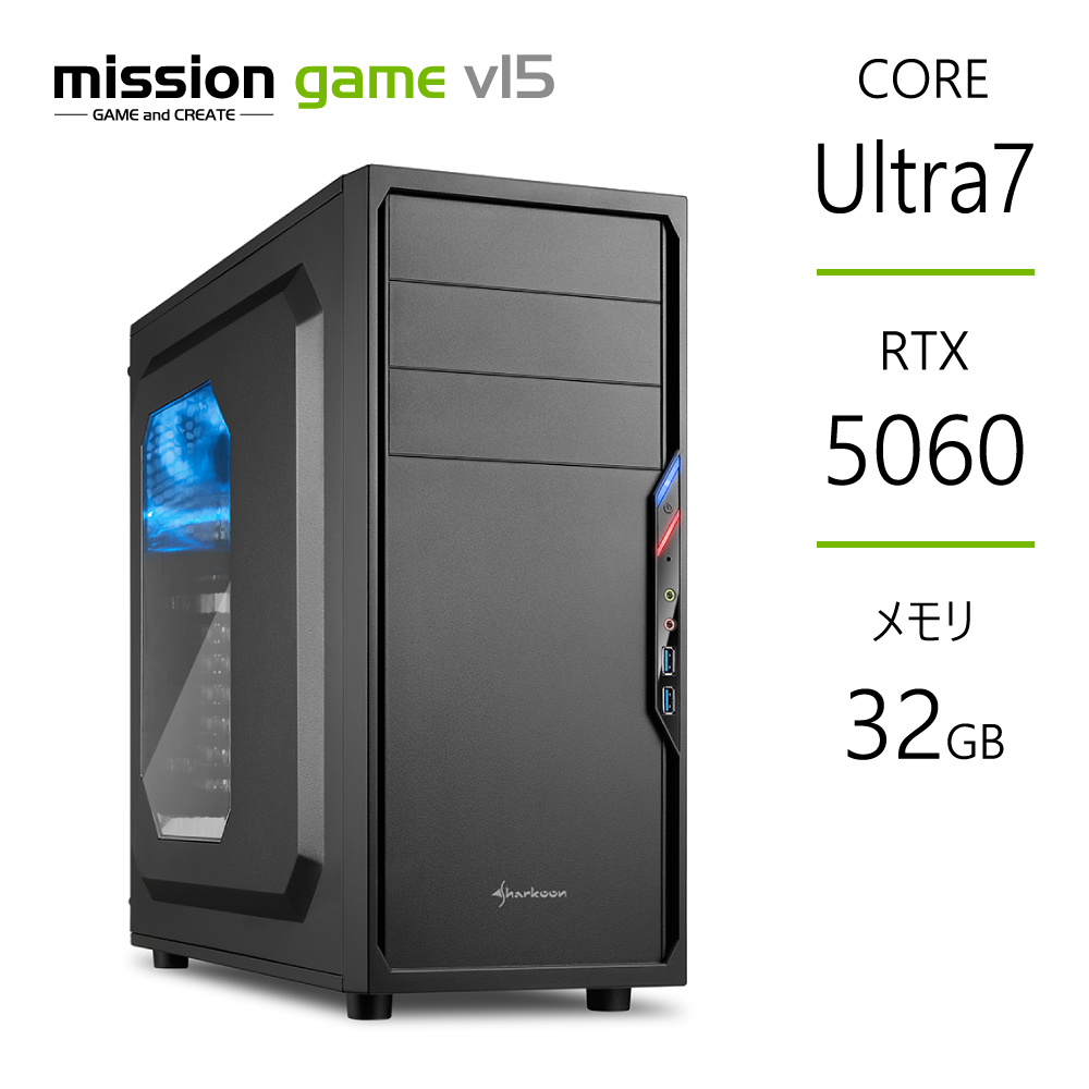 インテル（intel） ゲーミングPC RTX3060 Core i5-12400F メモリ32GB