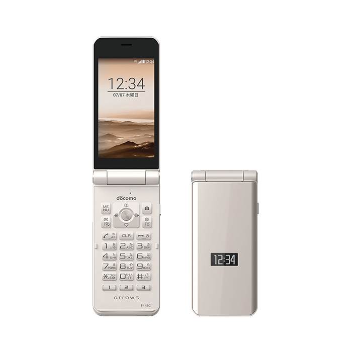 中古 arrows ケータイ ベーシック F-41C docomo版SIMフリー 本体 C