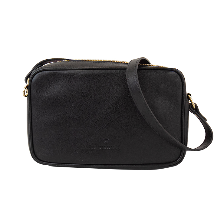 イルビゾンテ IL BISONTE レザースクエアショルダーバッグ bcr327
