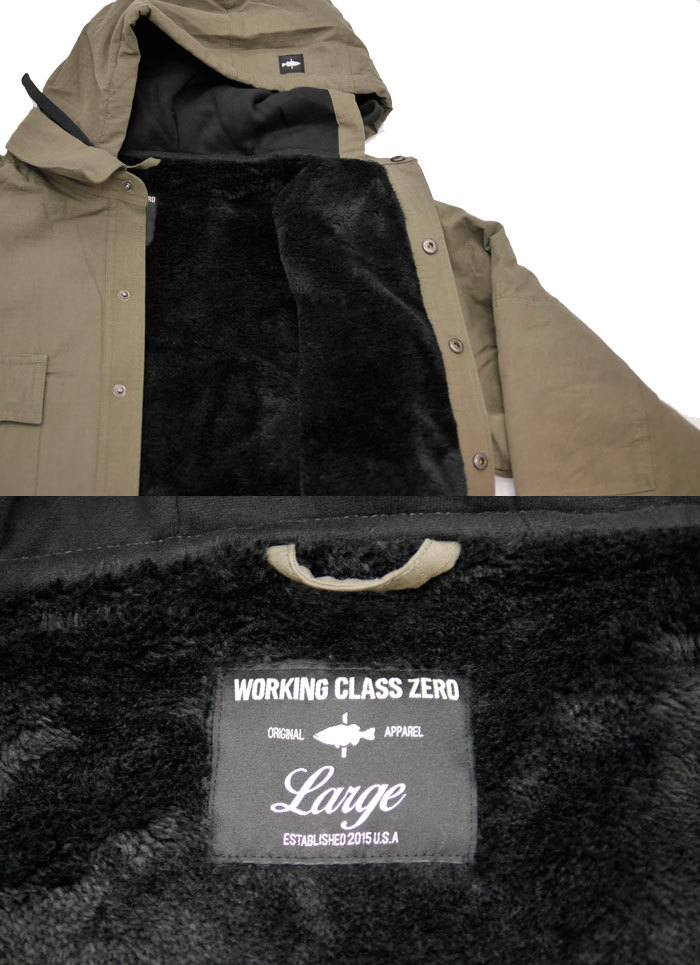 ワーキングクラスゼロ スタンダード ロゴ ジャケット WORKING CLASS