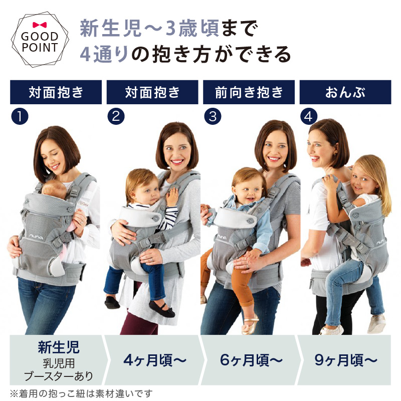 カトージ（KATOJI） nuna（ヌナ） nuna ベビーキャリア カドル