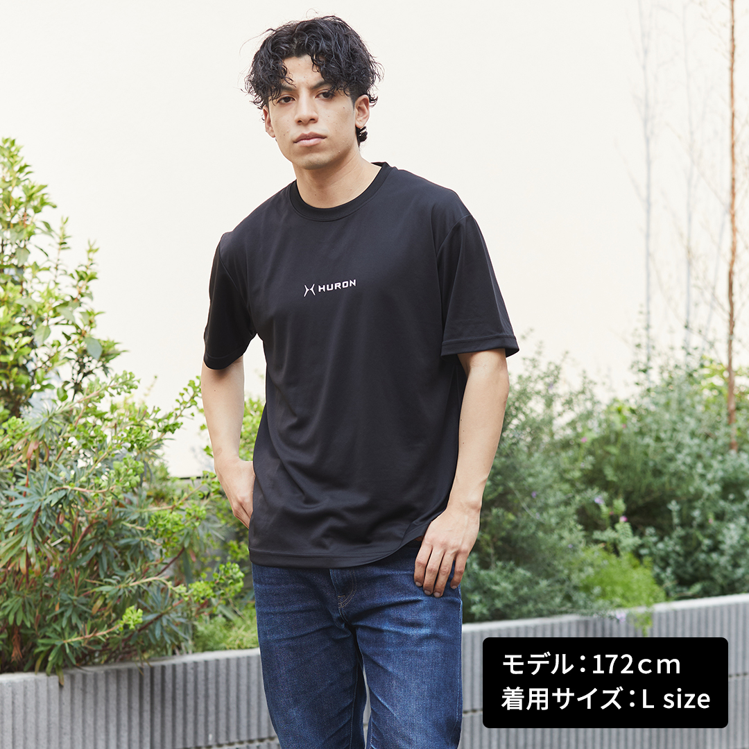 管理医療機器 ヒューロン リカバリーウェア Tシャツ 半袖 黒 白 S M L