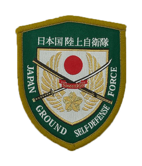 桜刀ワッペン(陸上自衛隊/迷彩/ワッペン/おみやげ/記念品/サバゲー