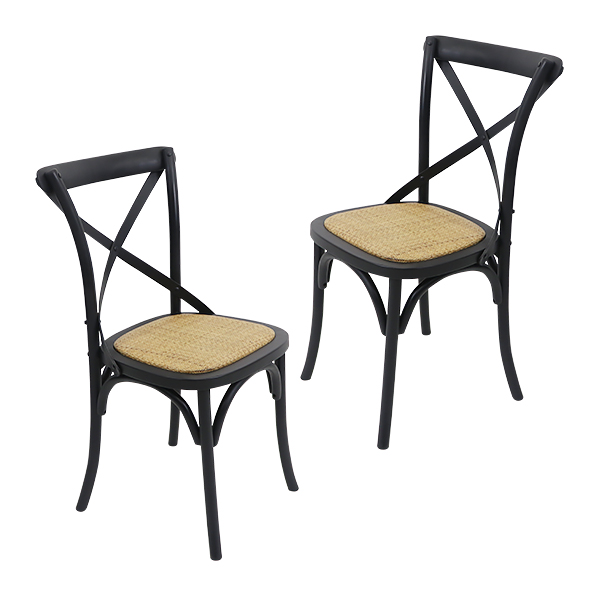 トーネットチェア 2脚セット 籐 カントリーチェア トーネット