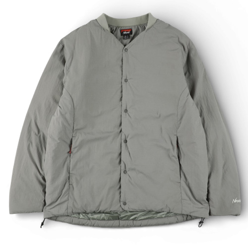 NANGA（ナンガ） ノーカラーソフトダウンカーディガン 防寒 軽量 保温