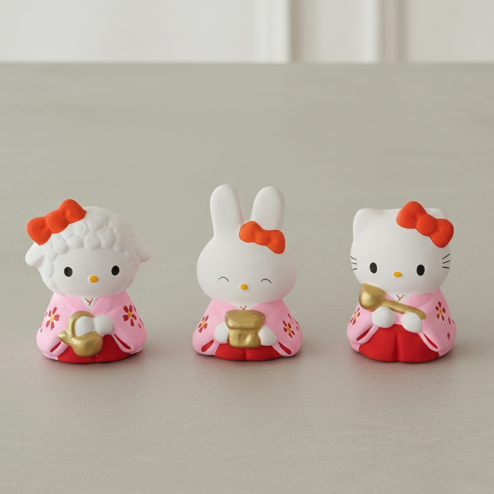 sanrio（サンリオ） 初節句 ひなまつり 雛人形 ハローキティと
