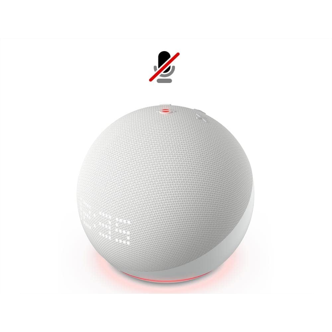 未開封】Echo Dot 第5世代 with clock 時計付 ホワイト echo Dot with