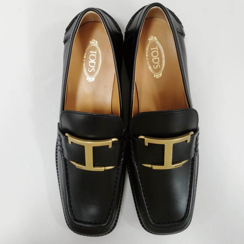 TOD'S（トッズ） 【爆買】トッズ 靴 Tタイムレス レザー ローファー