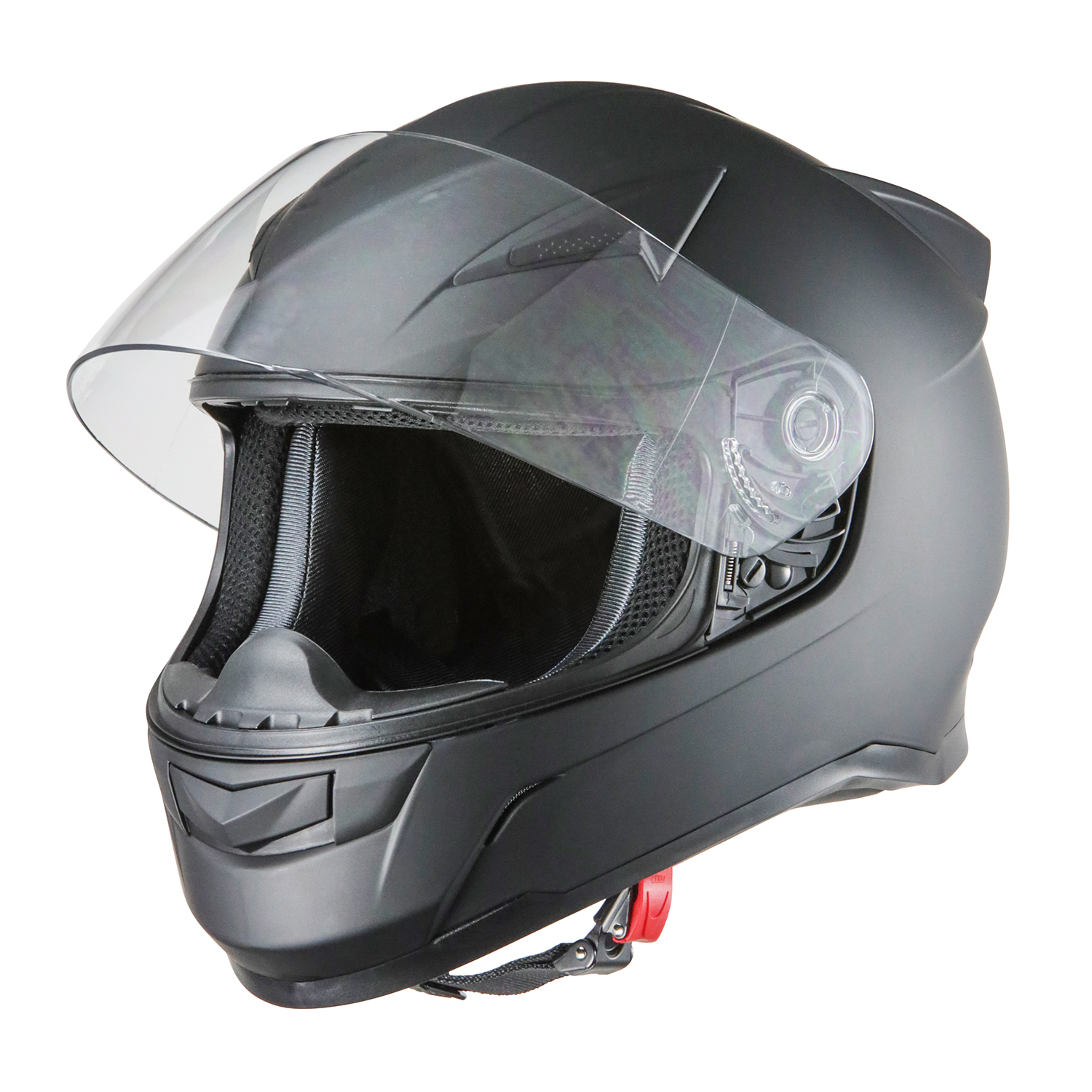 バイクヘルメット M 57〜58cm ヘルメット フルフェイス マットブラック