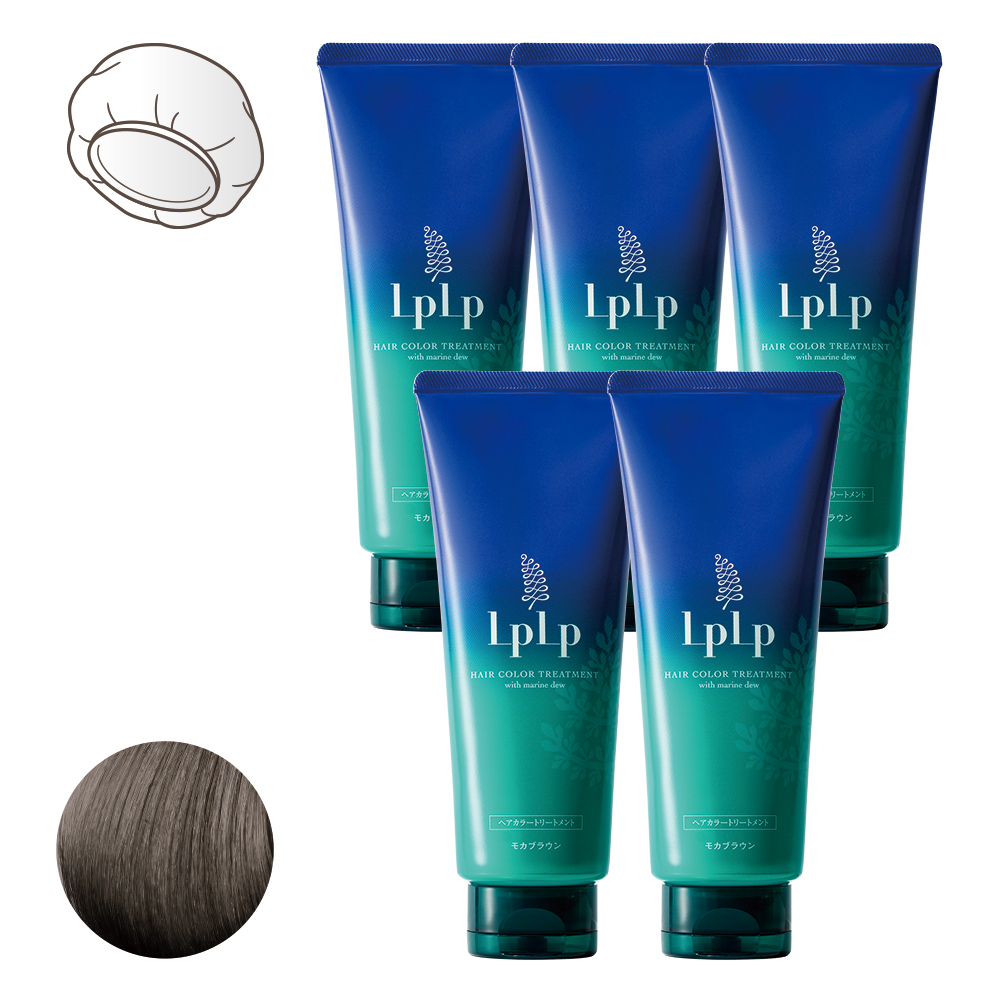 LPLP（ルプルプ） 白髪染めトリートメント ヘアカラー LPLP 5本セット
