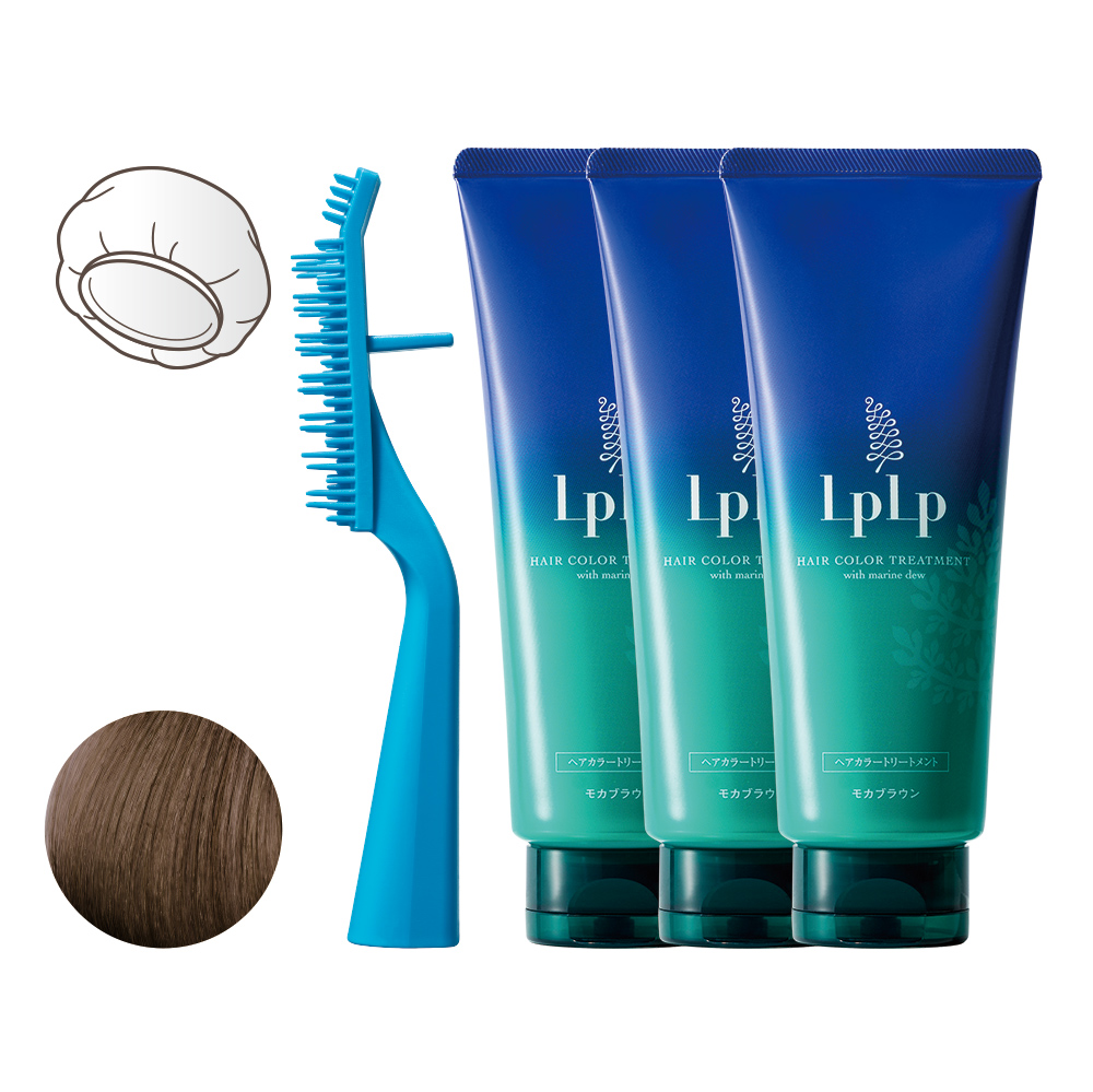 LPLP（ルプルプ） 白髪染めトリートメント ヘアカラー オリジナル 3本