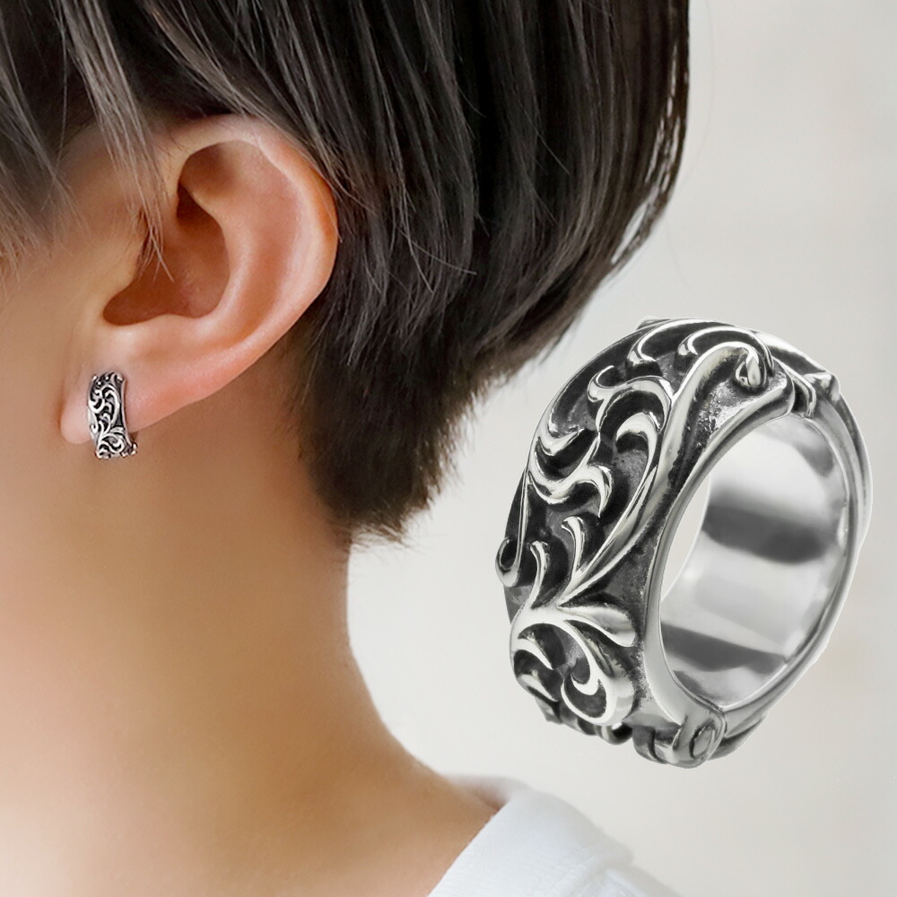 Binich（ビニッチ） シルバー925 アラベスク イヤーカフス 穴あけ不要