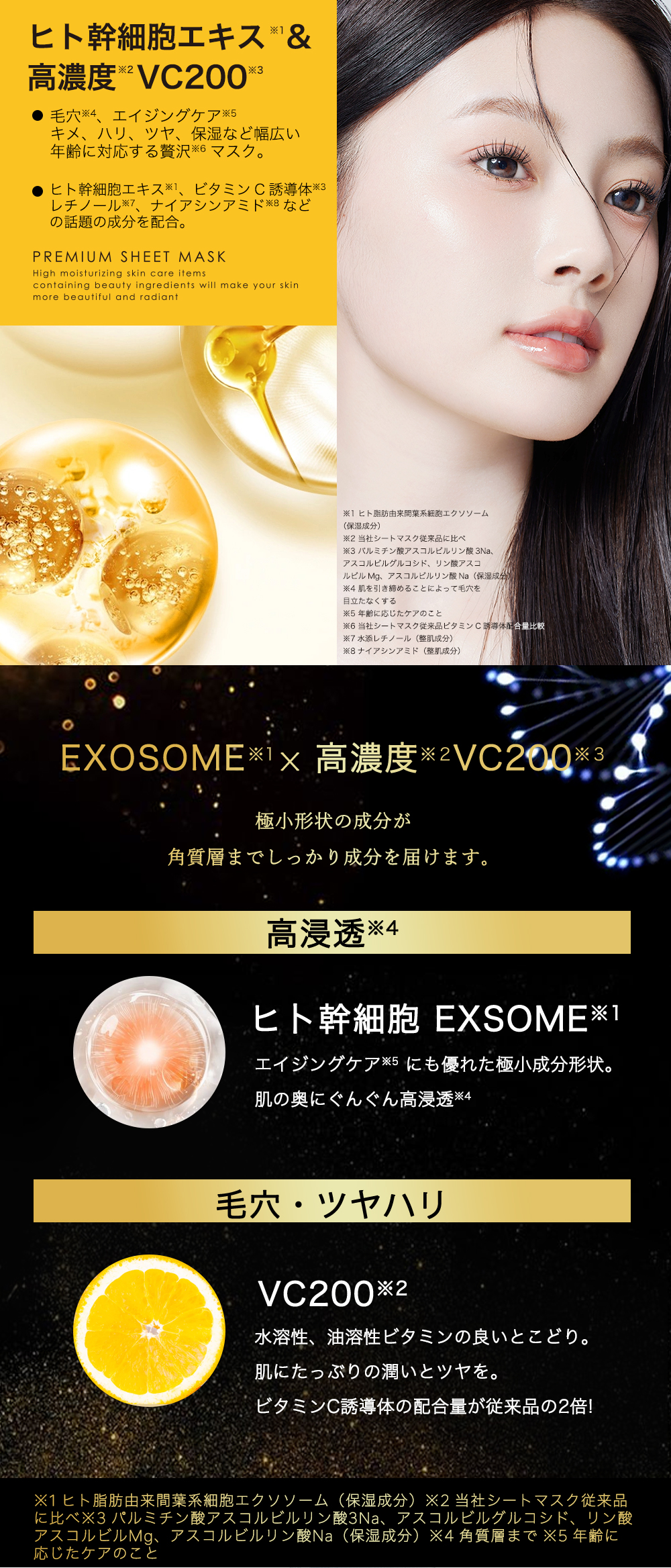 CICIBELLA シートマスク 大容量 7枚 人気 高保湿 ビタミンパック 乾燥