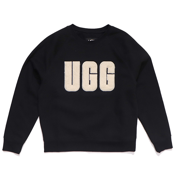 UGG（アグ） 爆買 【UGG/アグ】1123718 Madeline Fuzzy Logo Crewneck