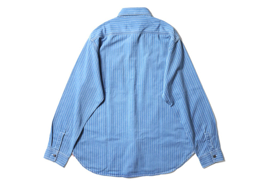 HOUSTON（ヒューストン） 41259 インディゴウォバッシュワークシャツ