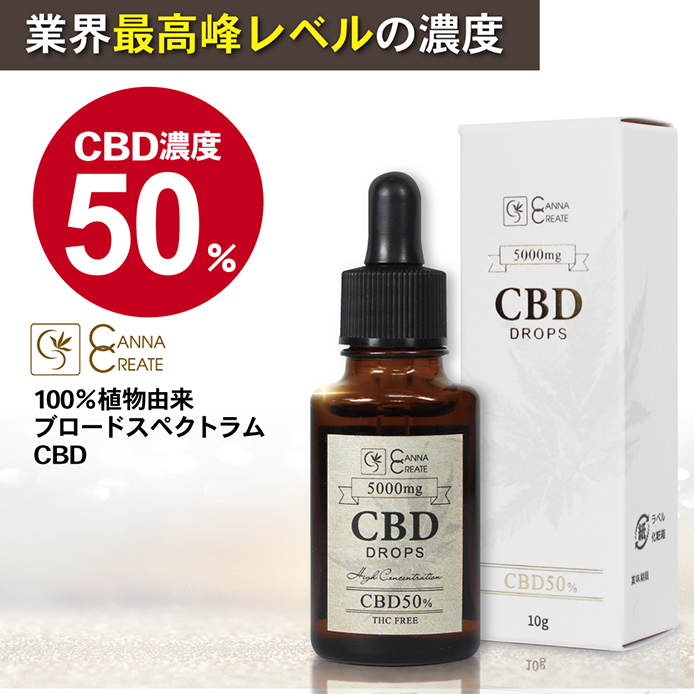 CANNACREATE CBD オイル 濃度 24% 10g CBD2400mg 高品質 安心 日本製