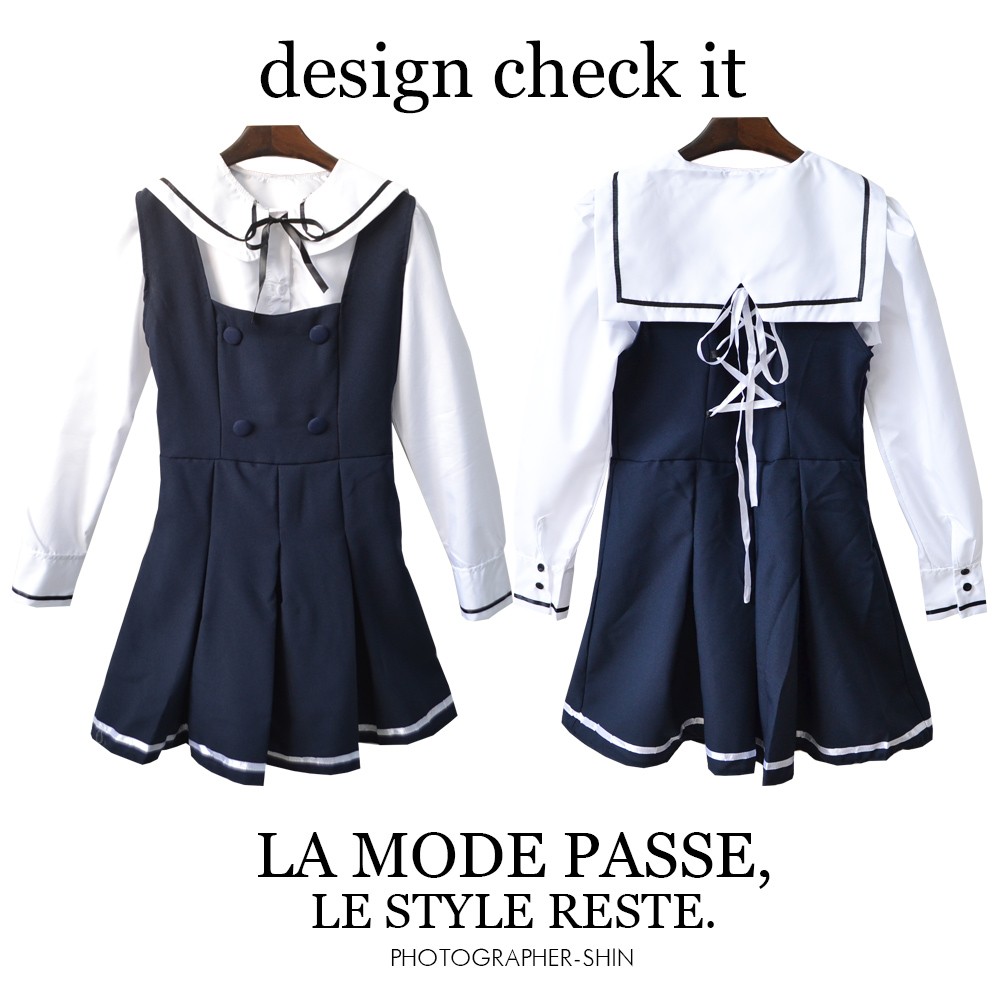 セーラー服 学生服 コスプレ ロリータ 制服 衣装 仮装 ワンピース