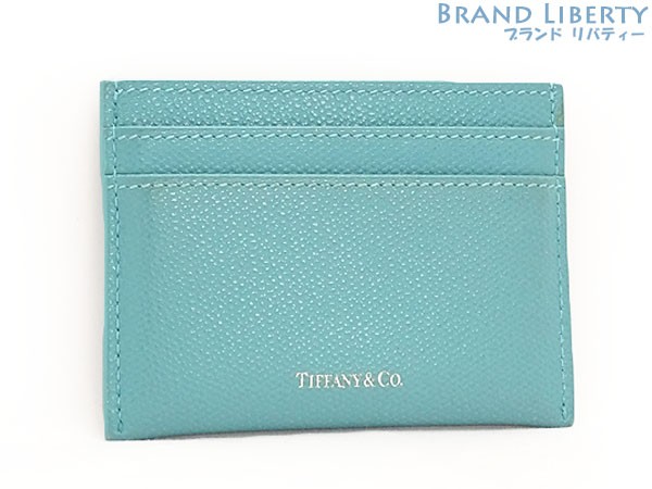 TIFFANY&Co.（ティファニー） 超美品 レザー カードケース パスケース