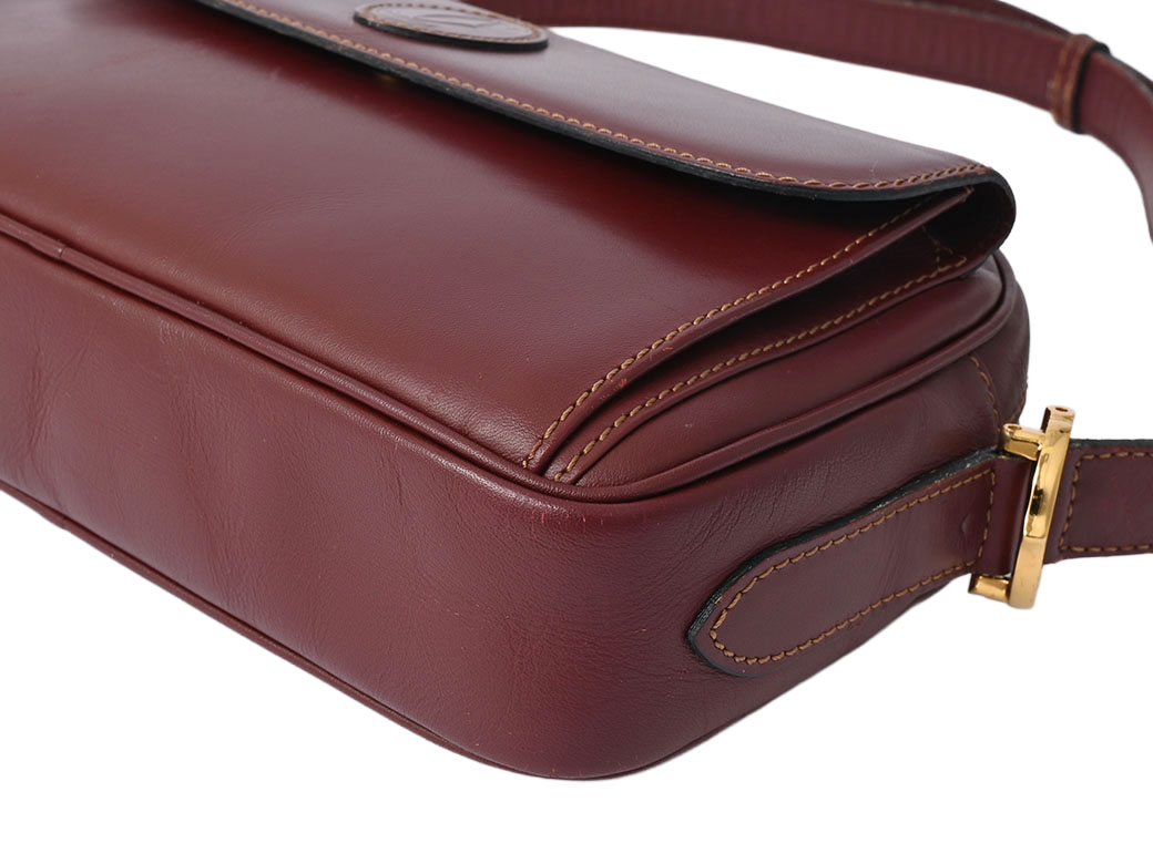 Cartier（カルティエ） マストライン ショルダーバッグ ボルドー