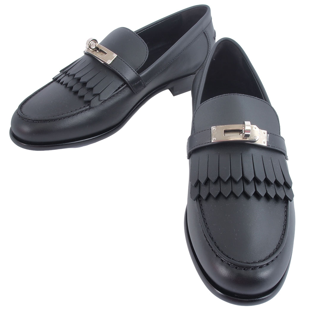 HERMES（エルメス） ローファー レディース 38 24.5cm位 ケリー