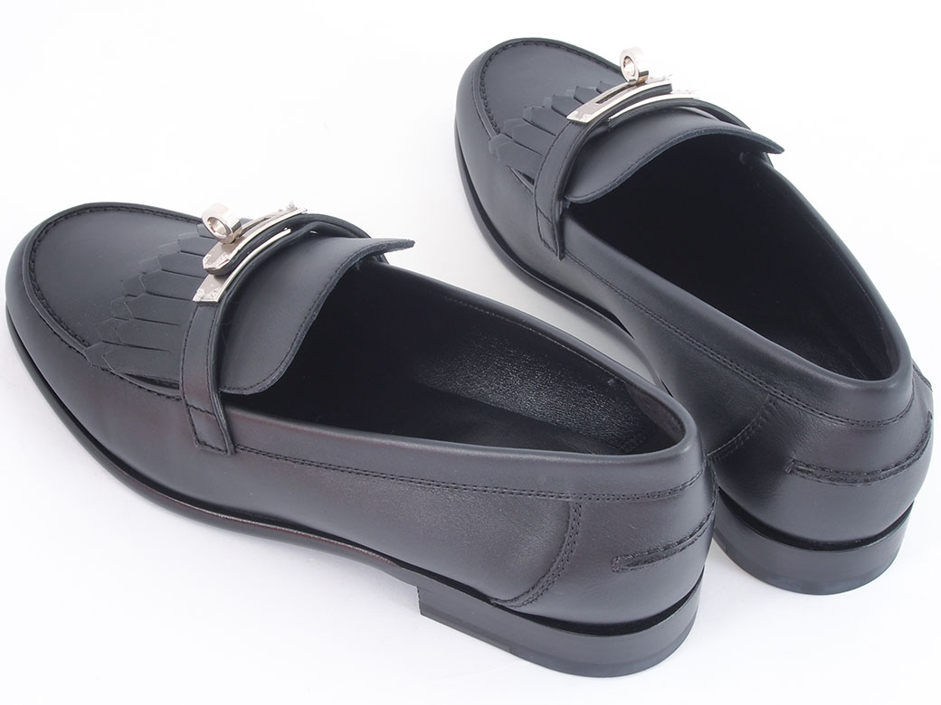 HERMES（エルメス） ローファー レディース 38 24.5cm位 ケリー