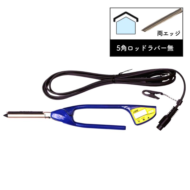 レンツ デジタルアイロン 5角 ロッドラバー無 両エッジ 3mm・4mm