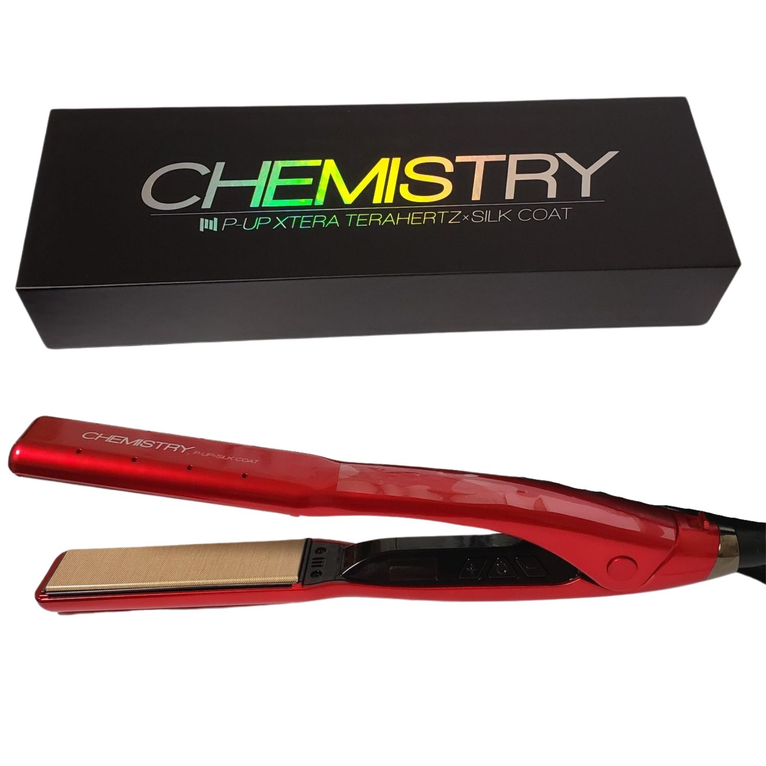 R&H⭐︎PAPA CHEMISTRY ストレートヘアアイロン レッド CHEMISTRY