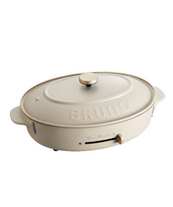 BRUNO（ブルーノ） ホットプレート おしゃれ 鍋 たこ焼き オーバル