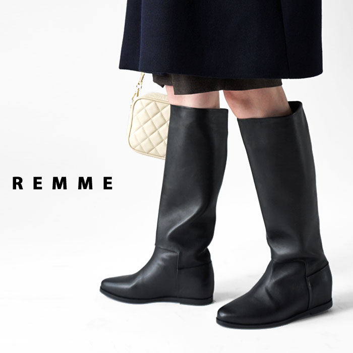 REMME（レメ） ロングブーツ レディース Wedge-Heel Long Boots