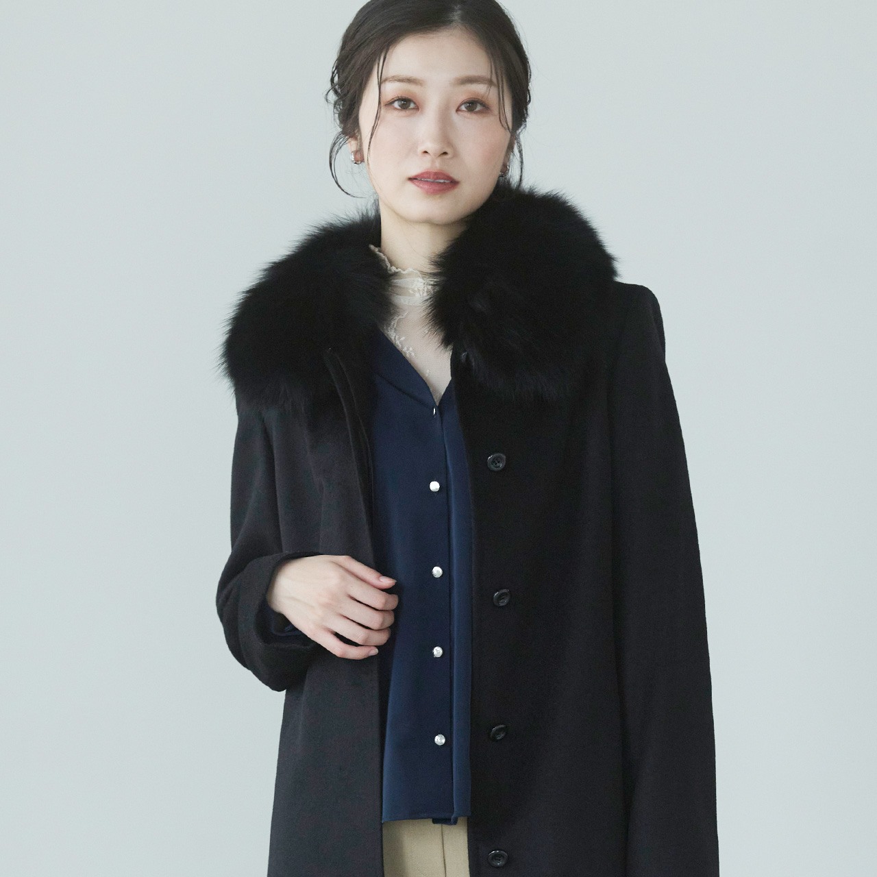 sankyo shokai（三京商会） ＜爆買＞[10%offクーポン]カシミヤ ロング