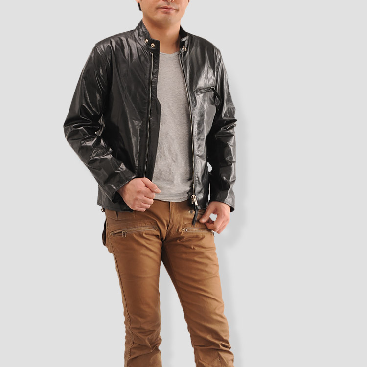 sankyo shokai（三京商会） ＜爆買＞ライダースレザー バッファロー