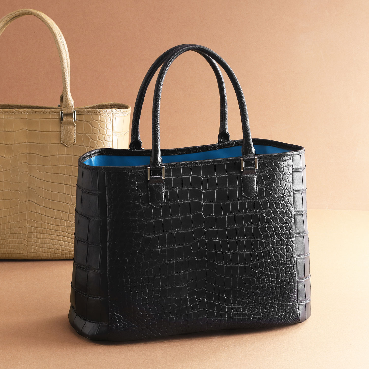 sankyo shokai（三京商会） ＜爆買＞クロコダイル トートバッグ 両面