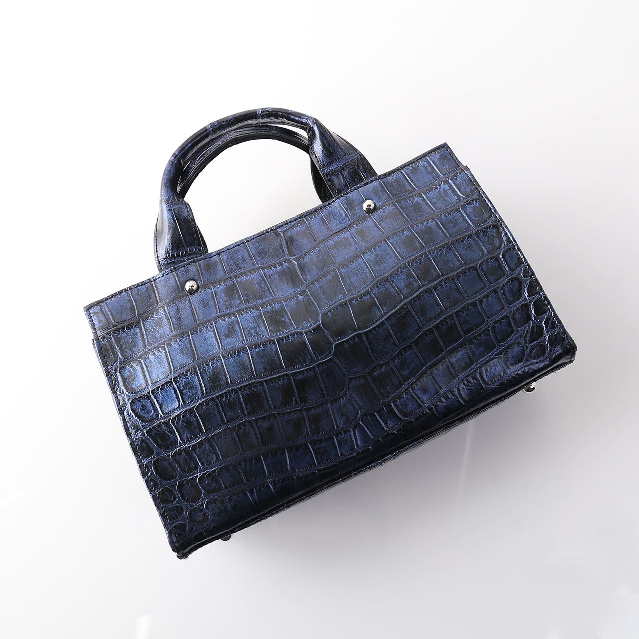 sankyo shokai（三京商会） クロコダイル ハンドバッグ 日本製 2WAY