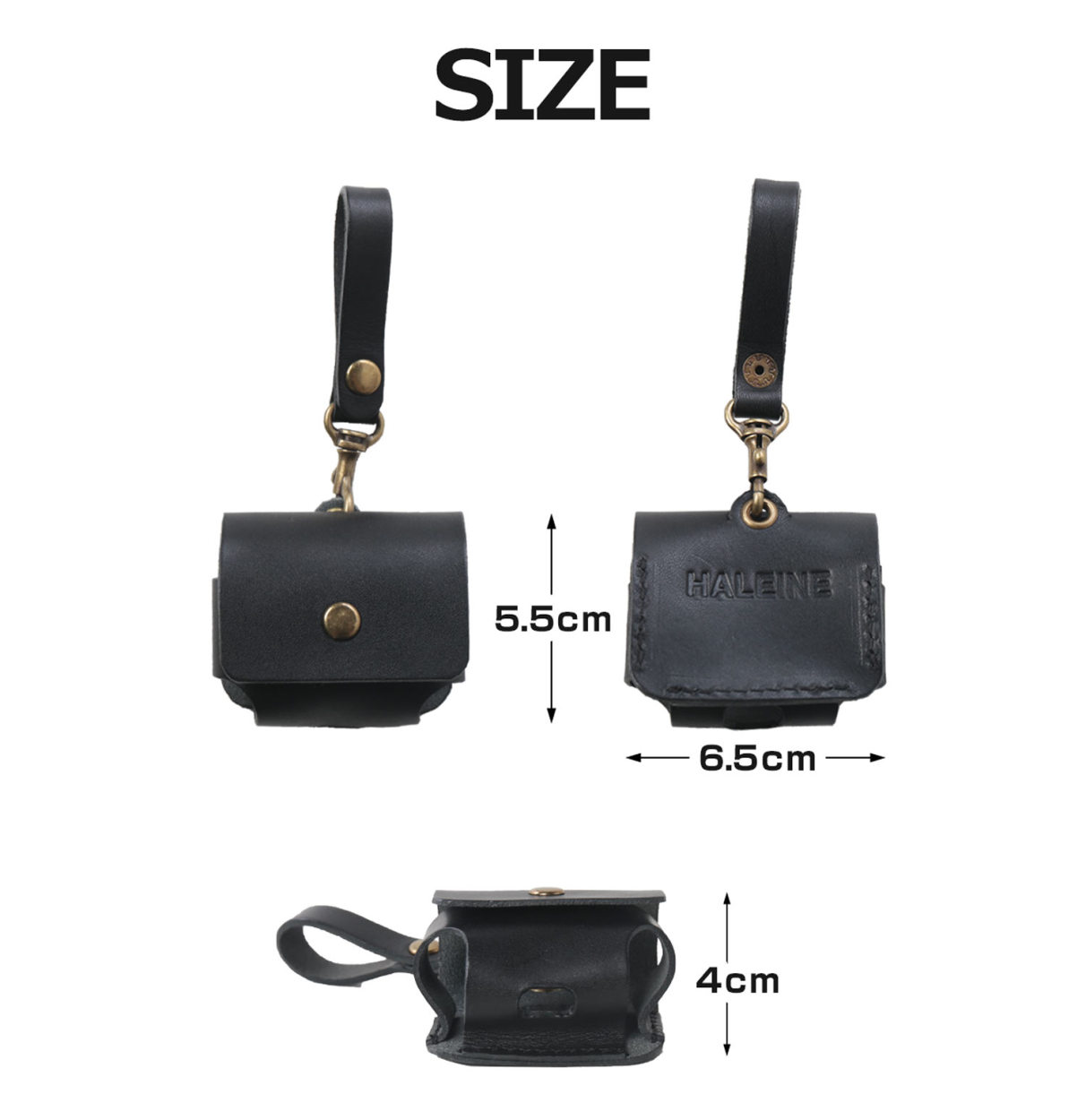 爆買＞ワイヤレスイヤホン レザーケース 収納 ポーチ 日本製 本革