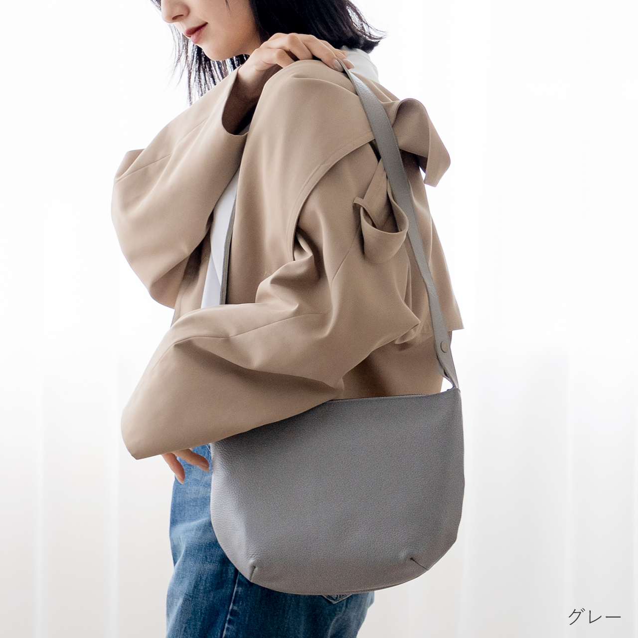 Jamale（ジャマレ） ＜爆買＞ショルダーバッグ レディース 日本製 牛革