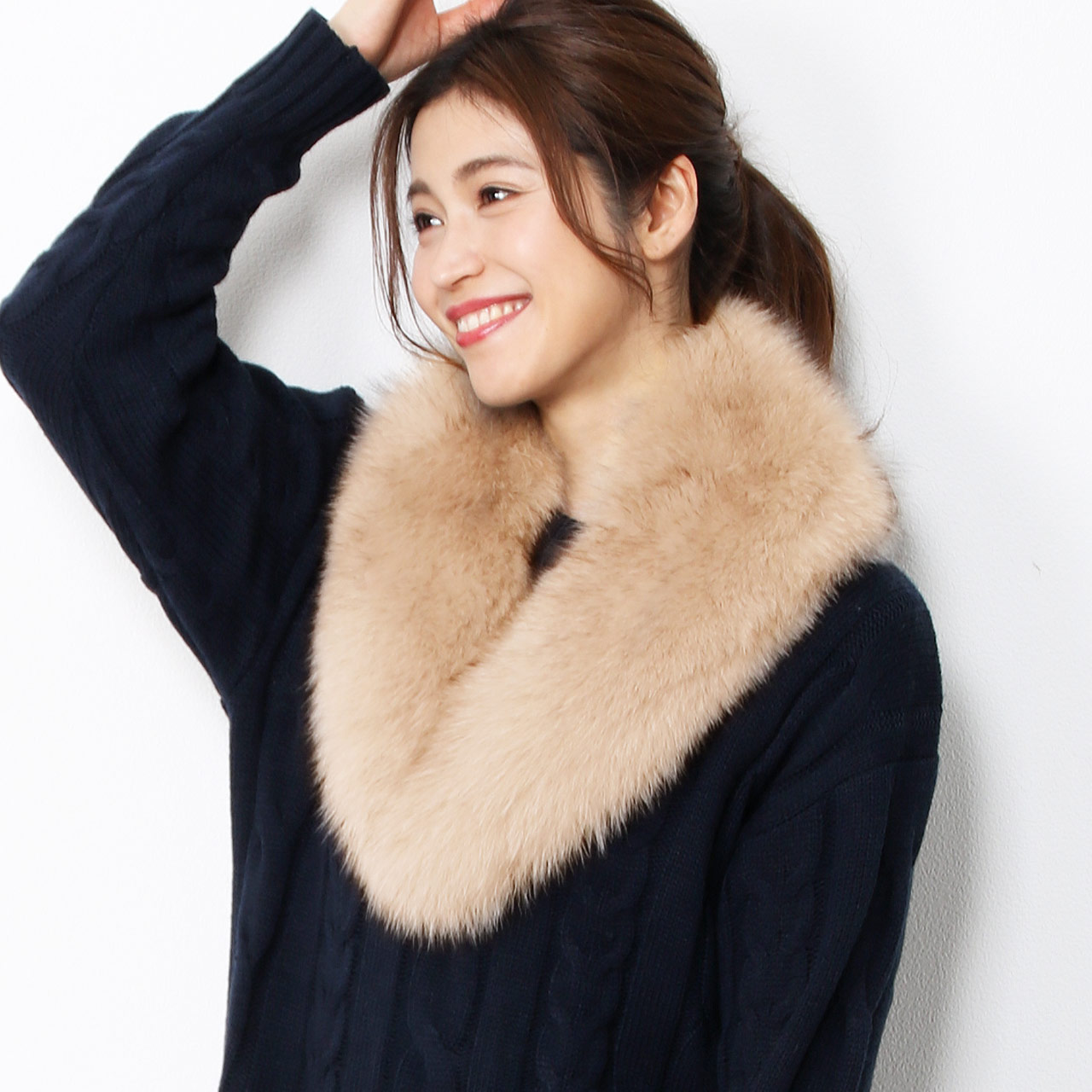 sankyo shokai（三京商会） ＜爆買＞フォックス ファー マフラー