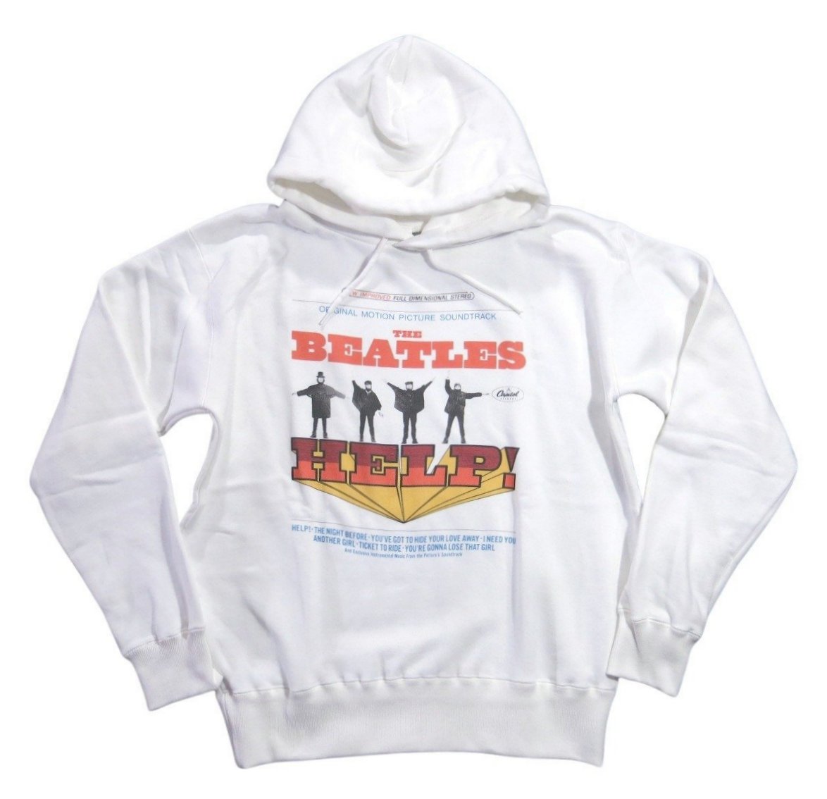 THE BEATLES ザ ビートルズ ヘルプ プリント 長袖 プルオーバー
