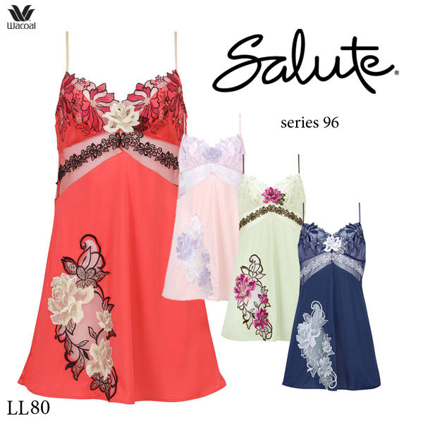 サルート（SALUTE） ワコール 96G スリップ STJ296 M・L/80丈