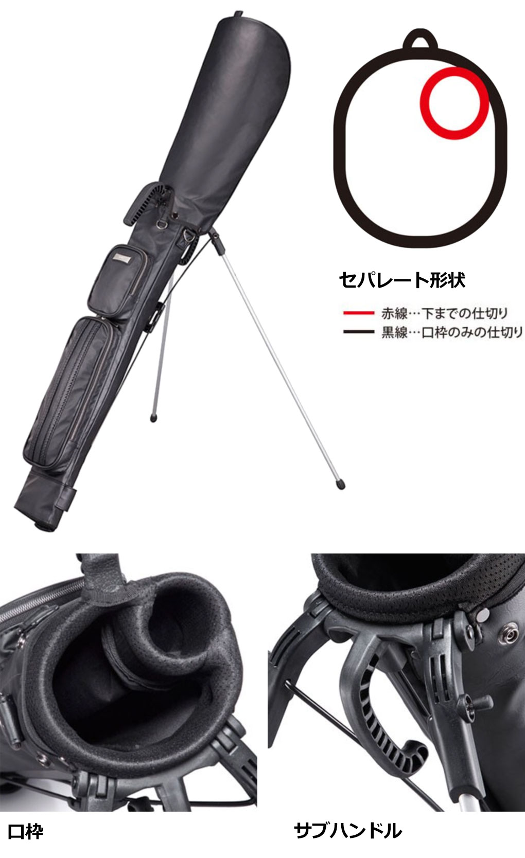 Titleist（タイトリスト） PUセルフスタンドキャリー セルフスタンド