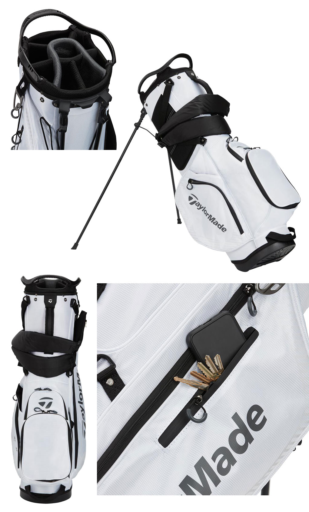 TaylorMade（テーラーメイド） プロ スタンドバッグ キャディバッグ