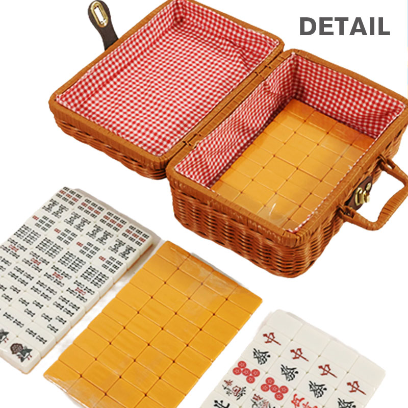 雀華 麻雀牌 全自動麻雀卓用 麻雀牌 33ミリ牌 33mm麻雀牌専用ボックス